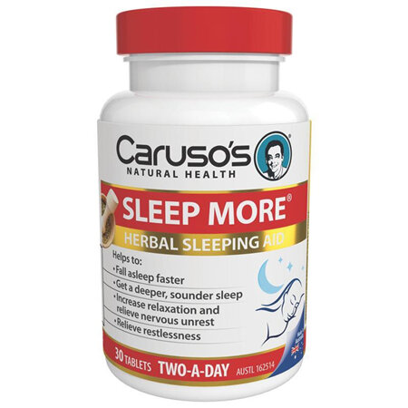 CARUSO's SLEEP MORE 30 TABLETS