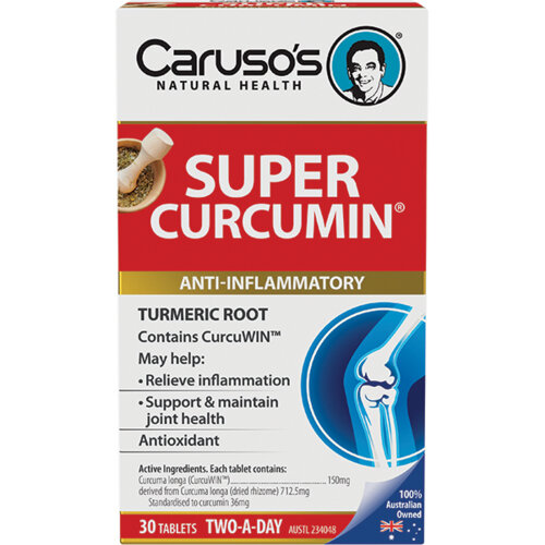 Caruso's Super Curcumin 30 Tablets