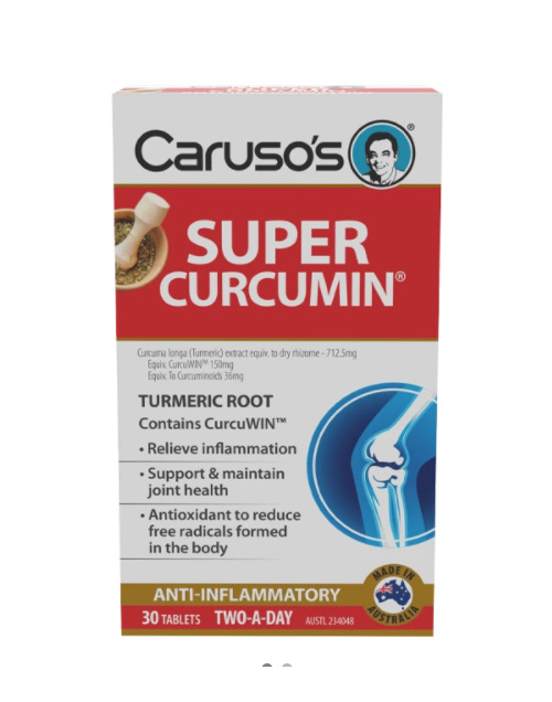 Caruso's Super Curcumin 30 Tablets