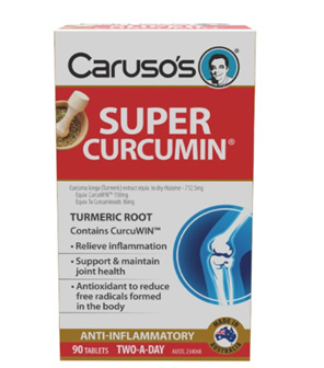 Caruso's Super Curcumin 90 Tablets