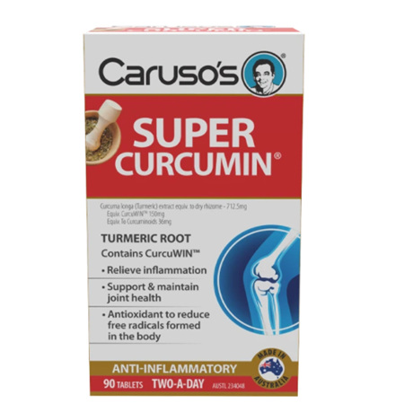 CARUSO's SUPER CURCUMIN 90 TABLETS
