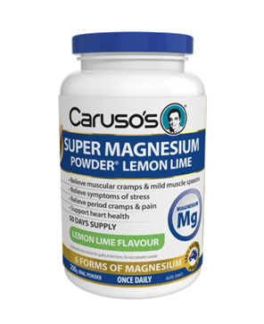 Caruso's Super Magnesium Lemon Lime Powder 250g