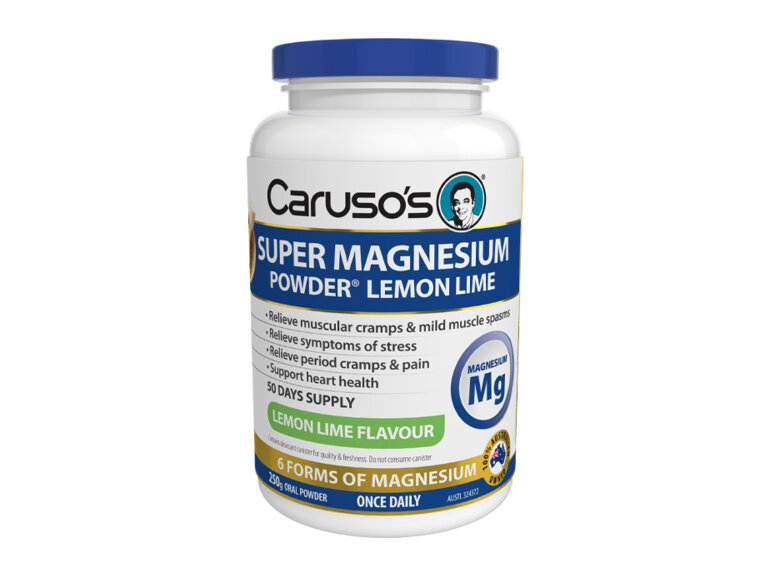 Caruso's Super Magnesium Powder Lemon 250G