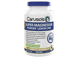 Caruso's Super Magnesium Powder Lemon /Lime 250g