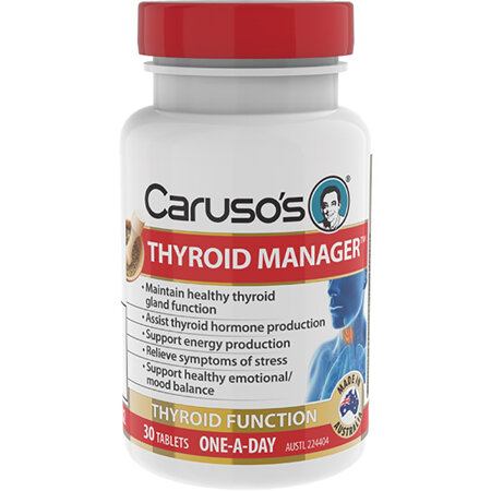 CARUSO's Thyroid Manager 30 Tablets