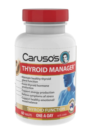 Caruso's Thyroid Manager 60 Tablets