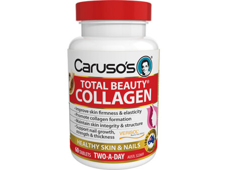 Caruso's Total Beauty Collagen 60 Tablets