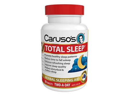 CARUSOS TOTAL SLEEP 30 TABS