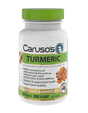 Caruso's Tumeric 50 Tablets