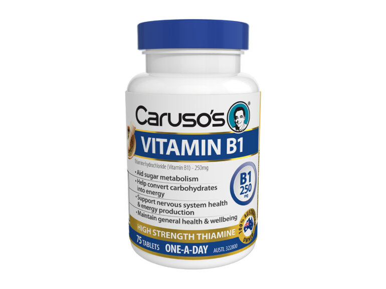 Caruso's Vitamin B1 250Mg 75 Tablets