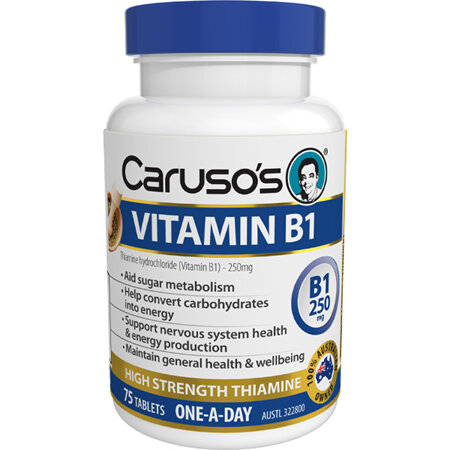 Caruso's Vitamin B1 75 Tablets