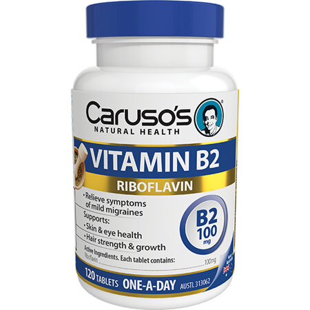 Caruso's Vitamin B2 120 Tablets