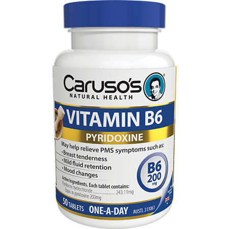 Caruso's Vitamin B6 50 Tablets