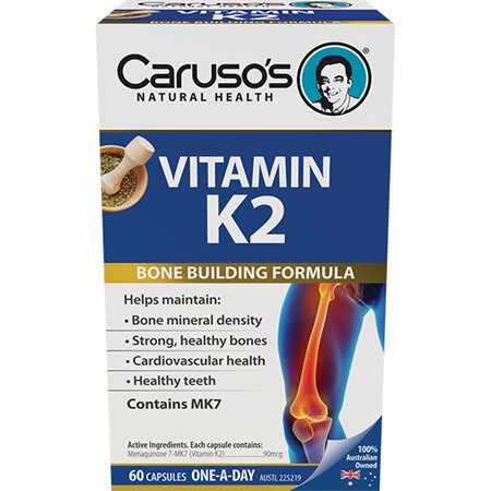 Caruso's Vitamin K2 60 Capsules