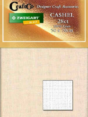 Cashel Linen Fat Quarter - 28 count