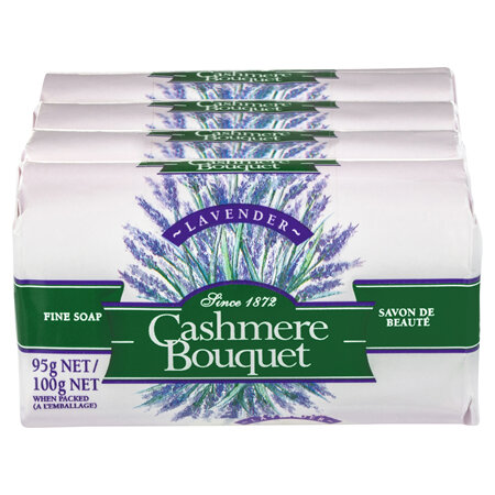 Cashmere Bouquet Fine Soap Bar Lavender 4x100G Pack