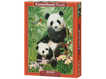 Castorland 1000 Piece Jigsaw Puzzle Panda Brunch