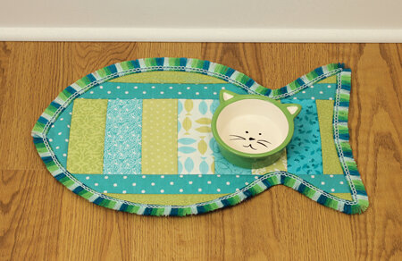 Cat Pet Placemat Sewing Kit by June Tailor