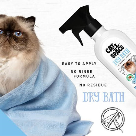 Cat Space - Dry Bath Spray
