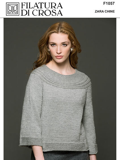 Caterina Top-Down Pullover