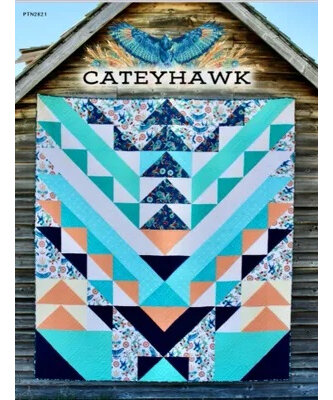 Cateyhawk Quilt from Natural Born Quilter