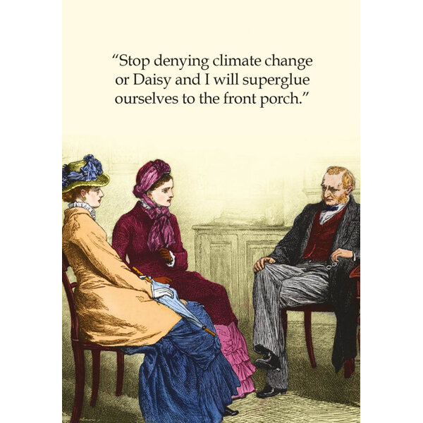 Cath Tate - Climate Change Humour Card