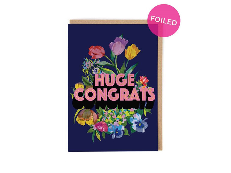 Cath Tate - Huge Congrats Congratulations Card