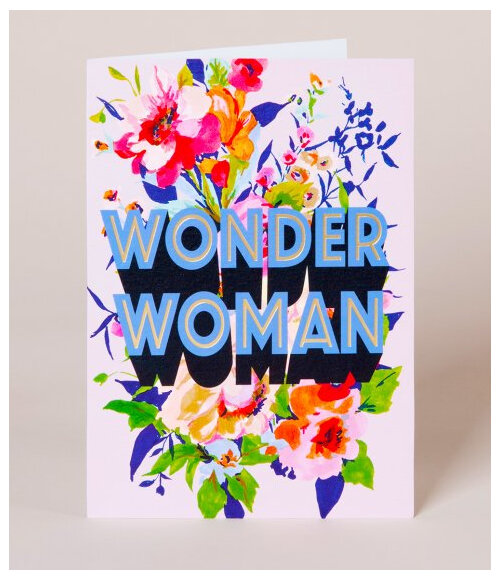 Cath Tate Wonder Woman card livewire
