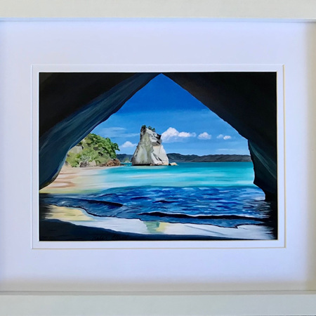 Cathedral Cove - medium frame