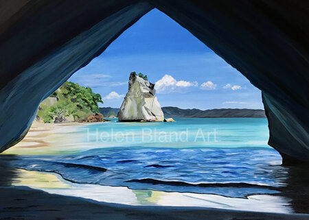 Cathedral Cove Print