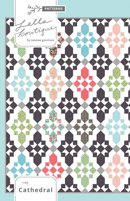 Catherdral Quilt Pattern from Lella Boutique