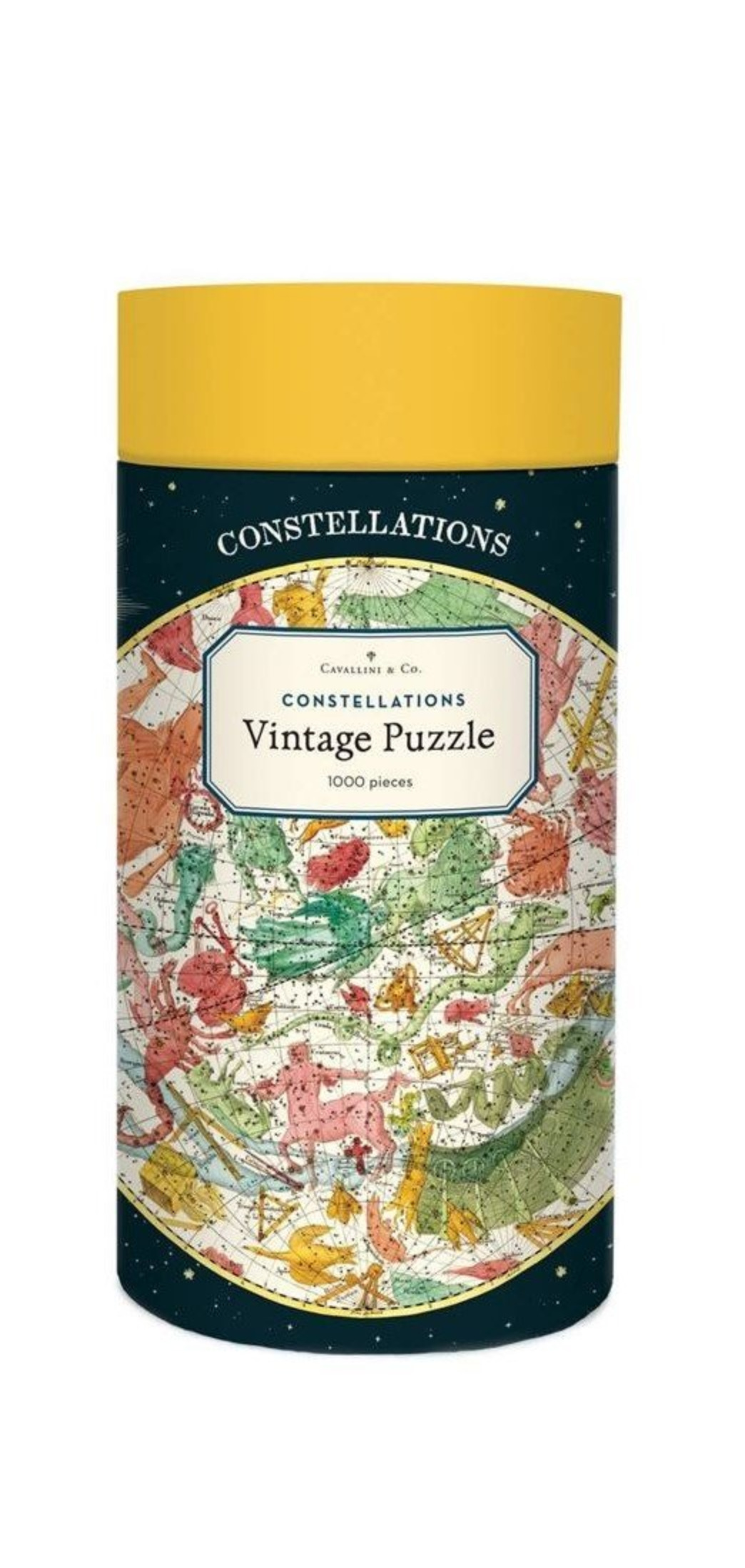 Cavallini & Co 1000 Piece Jigsaw Puzzle: Vintage Poster Constellations ...