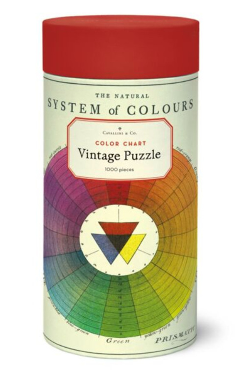 Cavallini 1000 piece jigsaw puzzle System Of Colours  buy at www.puzzlesnz.co.nz