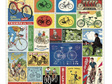Cavallini & Co. Bicycles 1000 Piece Puzzle