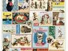 Cavallini & Co. Cats & Kittens 1000 Piece Vintage Puzzle