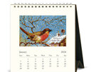 Cavallini & Co Vintage Birds 2024 Desk Calendar