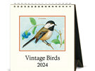 Cavallini & Co Vintage Birds 2024 Desk Calendar
