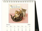 Cavallini & Co - Vintage Cats - 2024 Desk Calendar
