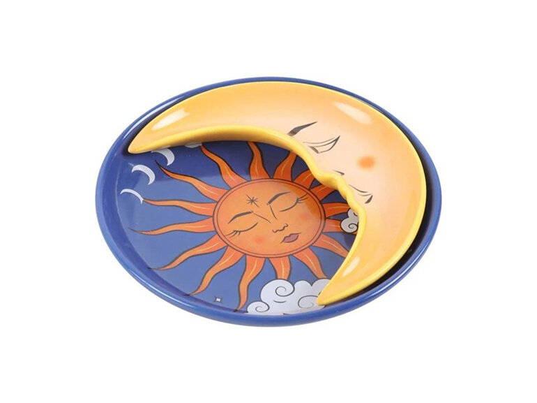 Celestial Sun & Moon Stacking Trinket Dishes