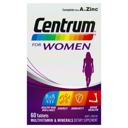 Centrum For Women, 60 Tablets