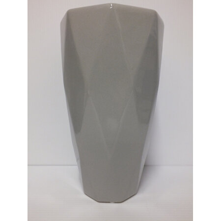 Ceramic vase light grey C3816
