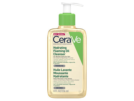 CeraVe Hydrating Foaming Oil Cleanser 236mL