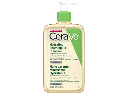 CeraVe Hydrating Foaming Oil Cleanser 473mL