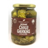 Ceres Organics Organic Chilli Gherkins No Added Sugar 670g