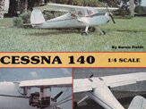Cessna 140 Plan 96" Span 90 Size by Burnis Fields