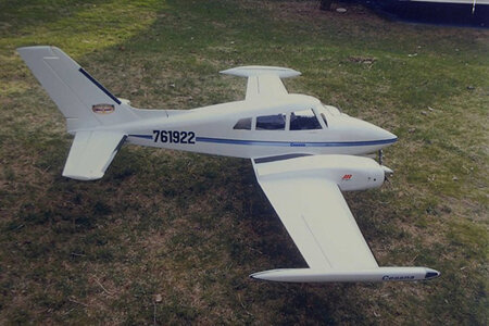 Cessna 310 Plan 120' Span Twin 60 Size by Bud Nosen