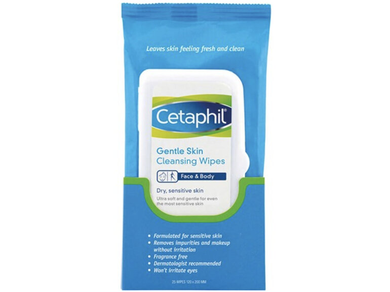 Cetaphil cleansing cloths 25 pack facial care makeup remover cleanser
