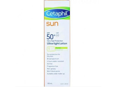 Cetaphil Sun Spf50+ Ultra Light Lotion 100ml