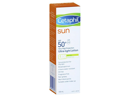 CETAPHIL Sun SPF50+ Ultra Light Sunscreen100ml