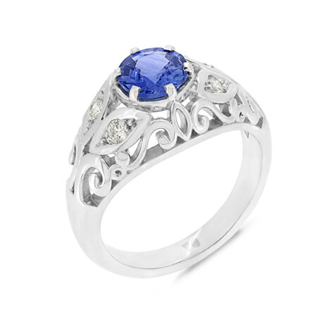 Ceylon Sapphire Vintage Ring